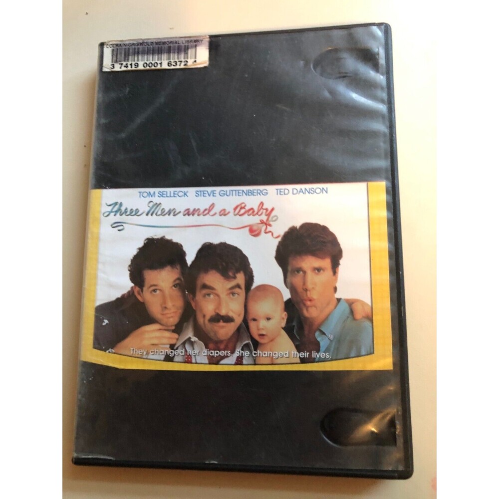 Three Men and a Baby -‎ DVD [Tom Selleck, Ted Danson] - Good Library Edition